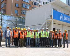 沈陽金廊項目22-1地塊施工工作如火如荼，有序進行